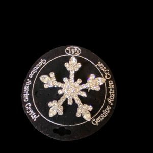 KSA Fashion Kurt Adler Austrian Crystal Five Point Star Brooch